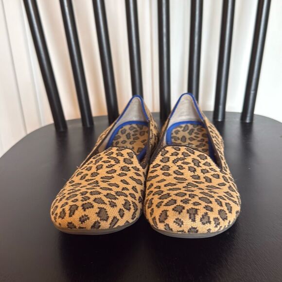 Rothy’s cheetah loafer flats size 7 - Picture 5 of 11